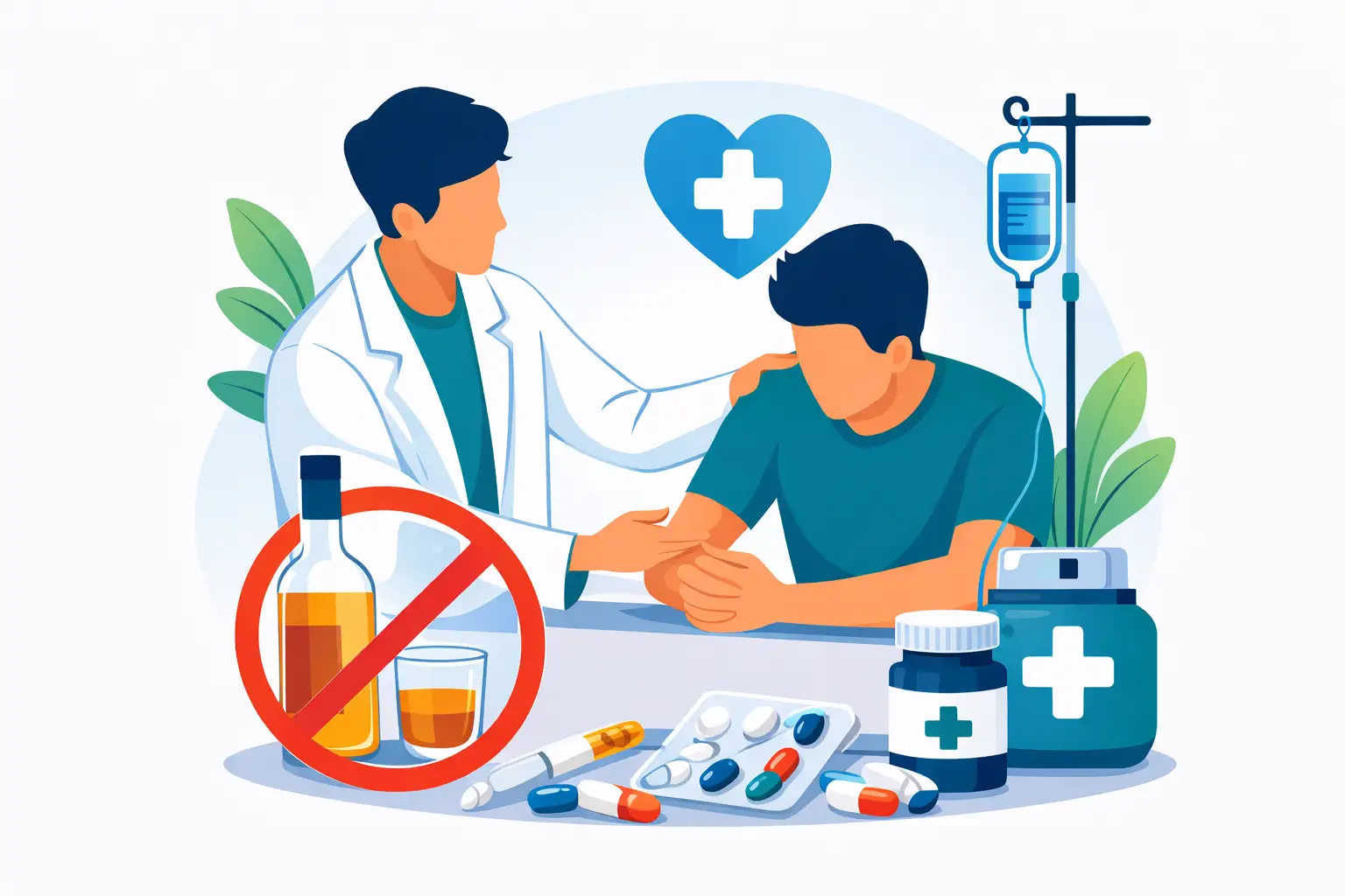 Alcohol and substance detoxification treatment