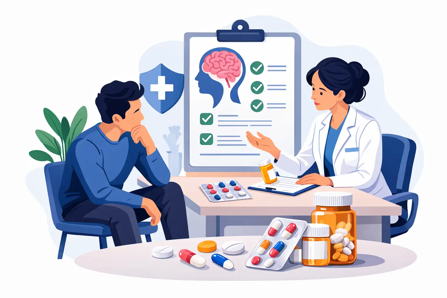Medication management for psychiatric disorders